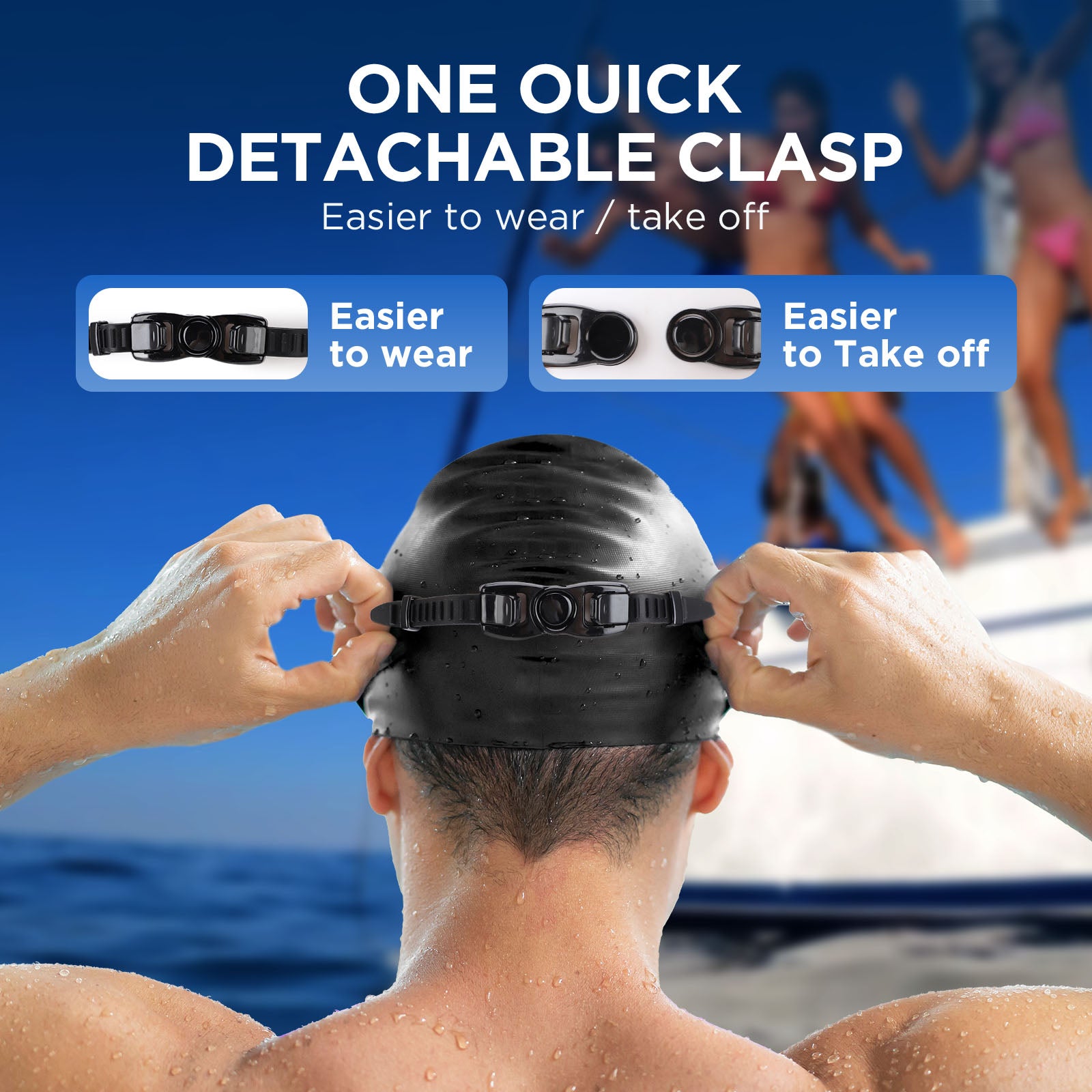 2-Pack Swimming Goggles Set