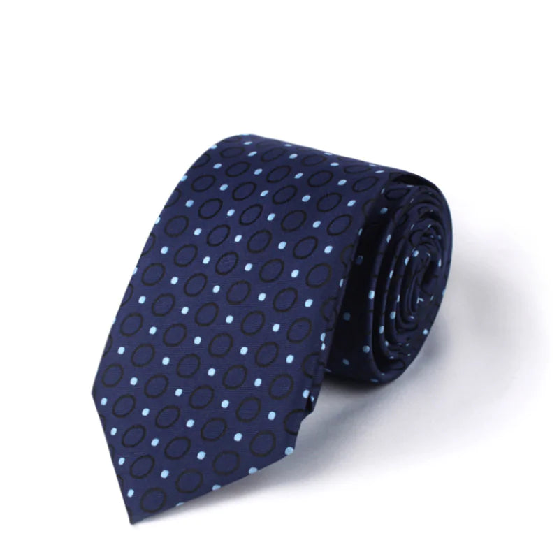 Stylish Polyester Ties with Various Patterns for Men