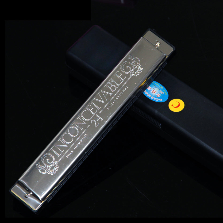 SW24-4 C Key 24-Hole Harmonica for Beginners