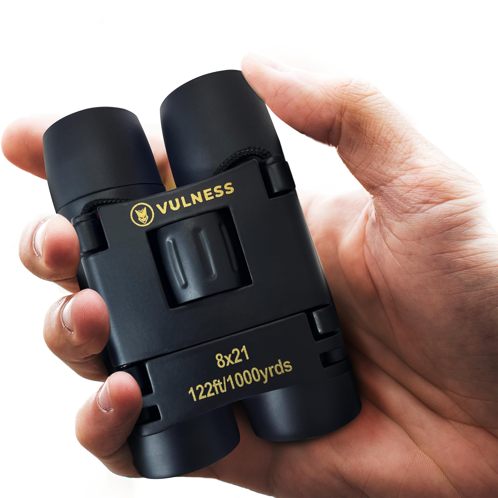 Binoculars for Adults | Compact Small Mini Travel Binocular for Bird Watching High Powered Electronics Cruise Ship Essentials Norwegian Alaska Must Haves Hiking Camping Gear a by VULNESS (Black 8X21)