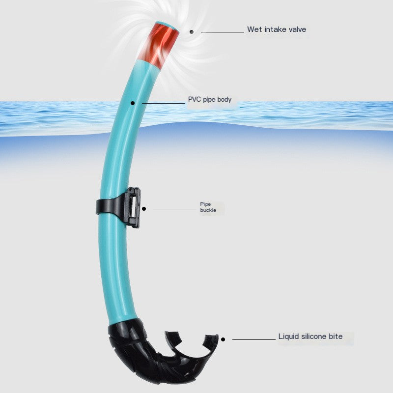 Outdoor Snorkeling Set with Mask, Fins, and Snorkel