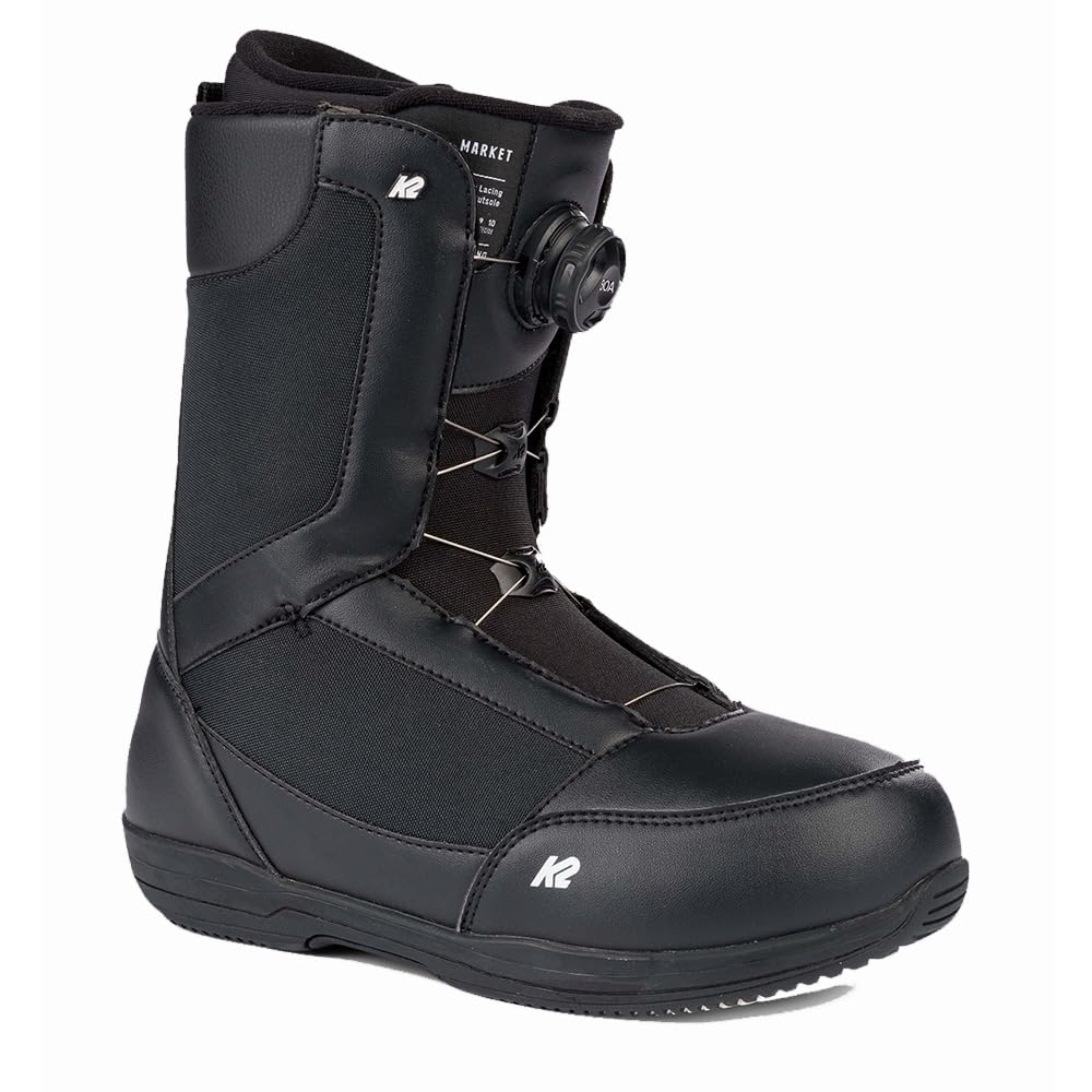 K2 Market Mens Snowboard Boots Black 13