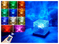 Northern Lights Ripple Projection Lamp