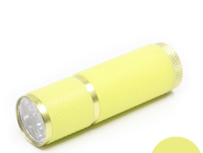 Luminous UV Flashlight with 9 LED Lights for Detection