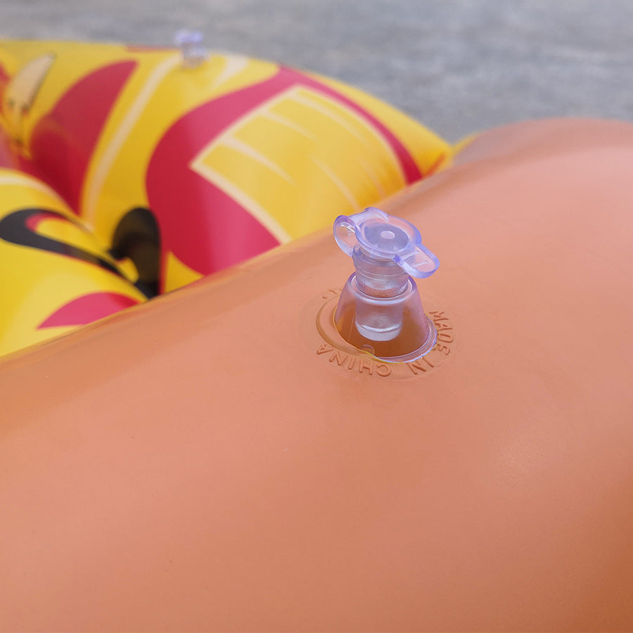 Inflatable Pizza Float Ride for Adults - Swimming Toy