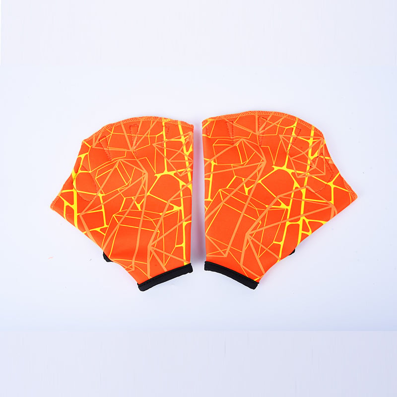 Webbed Swimming Gloves for Outdoor Submersible Use