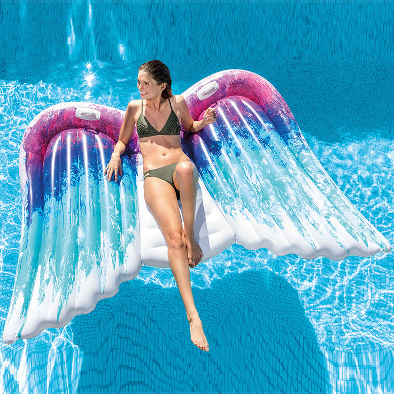 INTE58786 Large Angel Wings Inflatable Pool Float
