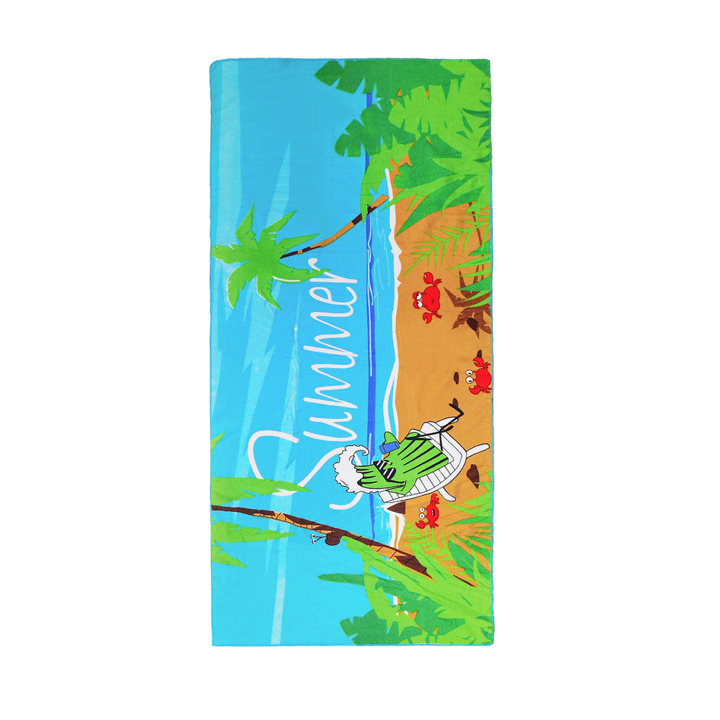 Quick-Drying Summer Beach Towel for Surfing & Swimming