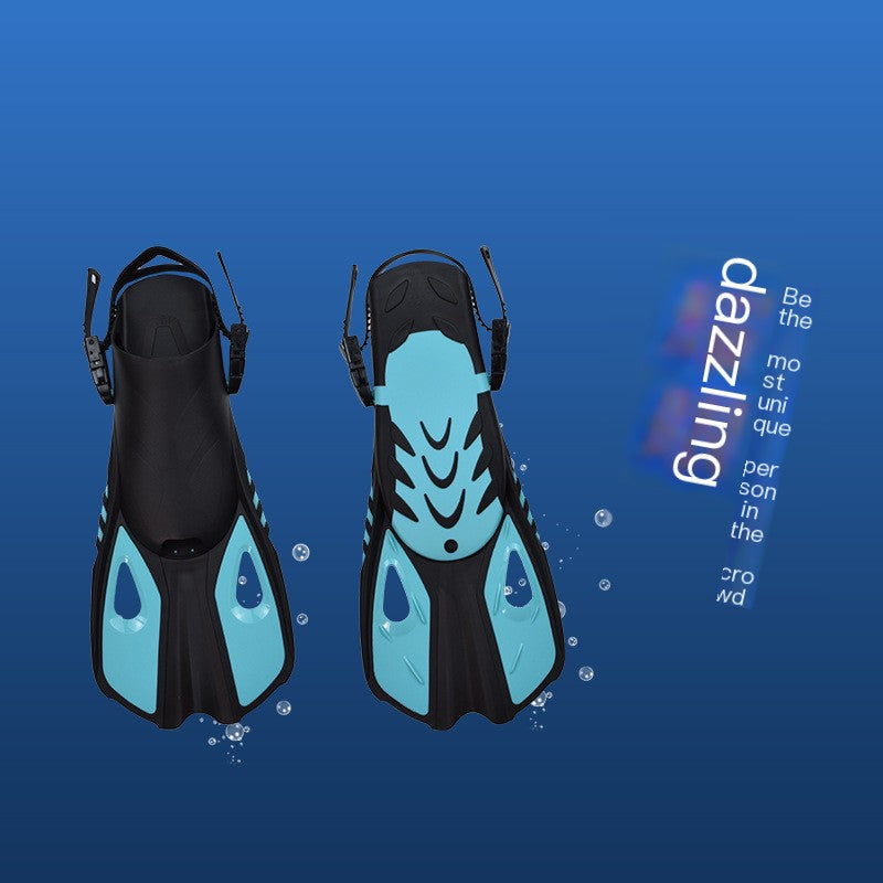 Outdoor Snorkeling Set with Mask, Fins, and Snorkel