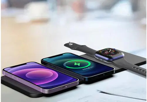15W Fast Wireless Charger for Apple Phones (3-in-1)
