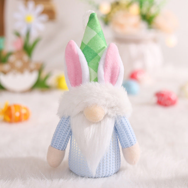 Easter Decoration with Lights and Creative Arrangements