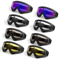 Ukontagood 8 Pack Motorcycle Goggles Ski Goggles Dirt Bike Goggles Snowboard Goggles for Adult Men Women Youth
