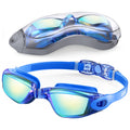 Aegend Swim Goggles Swimming Goggles No Leaking Anti Fog UV Protection Triathlon Swim Goggles with Free Protection Case for Adult Men Women Youth Kids Child 9 choices