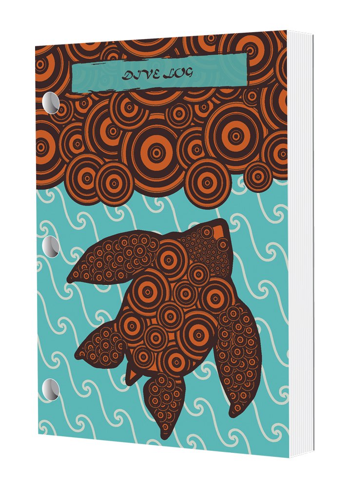 Scuba Diving Log Book - Ancient Turtle