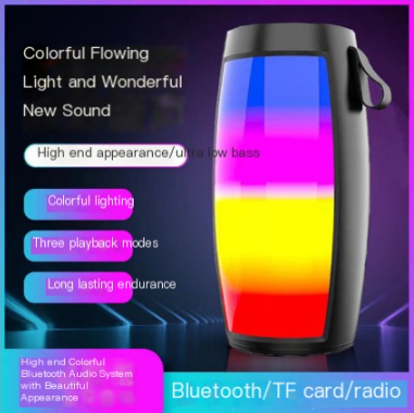 Pulse 1202 Bluetooth Speaker with Colorful LED Lights