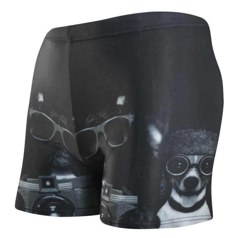Quick-Drying Loose Fit Men's Swimming Trunks