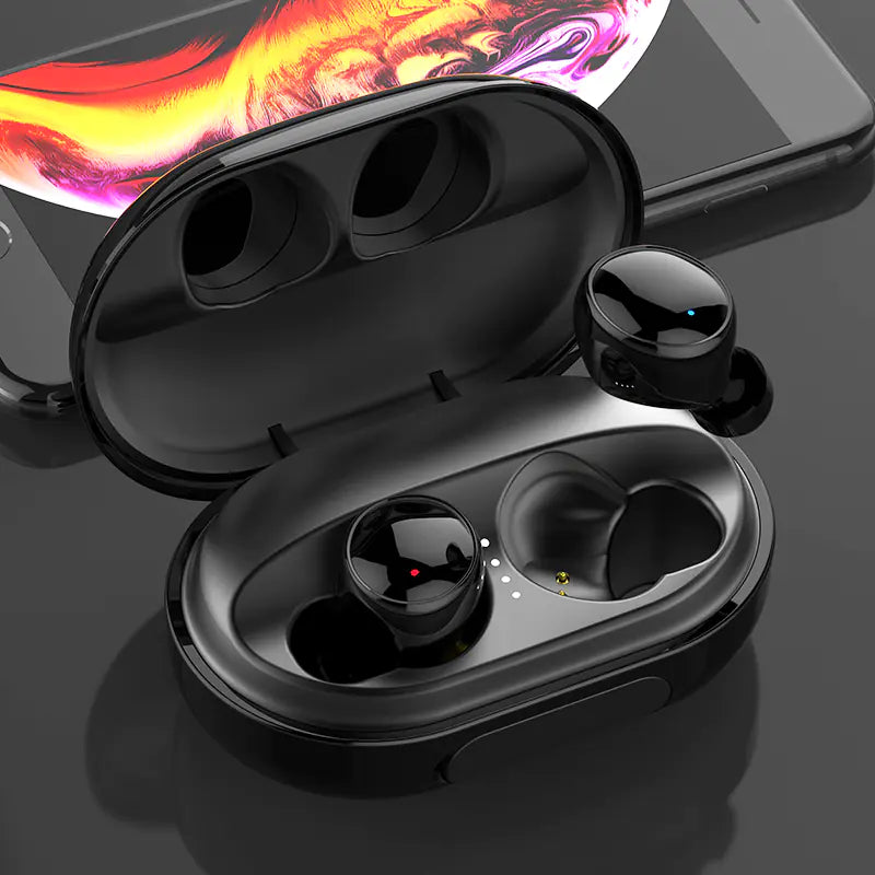 TWS 5.0 Touch Control Waterproof Bluetooth Earbuds