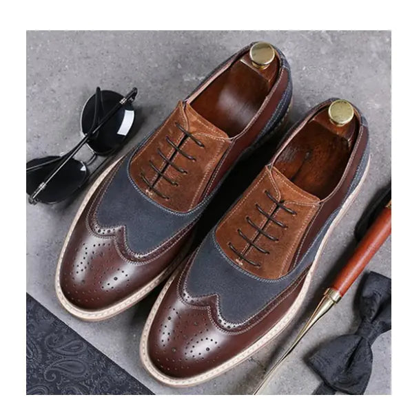 Color Matching Business Shoes for Men Size 38-48